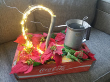 Load image into Gallery viewer, Coca Cola Crate with Bubbling Lighted Can