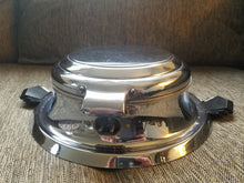 Load image into Gallery viewer, Vintage Chrome SEARS HEATMASTER Waffle Maker Iron No 1127 "Senica" Art Deco