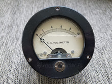 Load image into Gallery viewer, HICKOK MODEL 47X AC VOLTMETER INSTRUMENT PANEL METER GAUGE