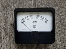 Load image into Gallery viewer, VINTAGE SIMPSON MODEL 59 VOLT METER INSTRUMENT PANEL GAUGE