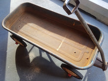 Load image into Gallery viewer, Vintage BLUE RARE RADIO FLYER WAGON Model 100 1972-73 ONE YEAR MADE
