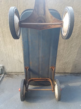 Load image into Gallery viewer, Vintage BLUE RARE RADIO FLYER WAGON Model 100 1972-73 ONE YEAR MADE