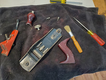 Load image into Gallery viewer, Early Craftsman 9 in. Wood Plane 1927-30 Lightly Restored with Original Box Model 3716