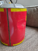 Load image into Gallery viewer, Vintage Red 5 Gallon Gas Can with Car logo 1960 Pontiac Jayes Can Co Chicago