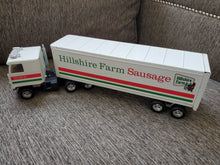 Load image into Gallery viewer, Ertl Chevy Titan Semi Truck HILLSHIRE FARM SAUSAGE White 1980's METAL
