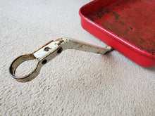 Load image into Gallery viewer, Red AMF Pedal Car Wagon Trailer like Radio Flyer All Metal