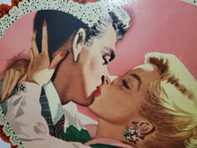 Load image into Gallery viewer, Vintage Whitman's Chocolate Valentines Easel Back Display Sign Cardboard HUGE