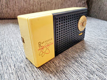 Load image into Gallery viewer, Rare RAYTHEON Transistor Radio T-100-1 Only made in 1956