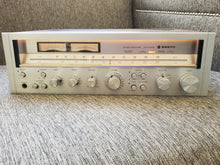 Load image into Gallery viewer, Sanyo JCX-2300K Classic Silver Receiver 26 watts per channel/ from 1979