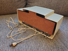 Load image into Gallery viewer, 1955 GENERAL ELECTRIC GE MODEL 466 RADIO GLOWING RED DIAL!