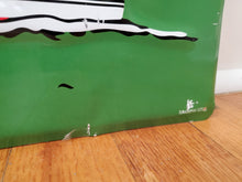 Load image into Gallery viewer, Large TEXACO Marine Lubricants Sign, Vintage Boats, 3 foot wide AWESOME GRAPHICS