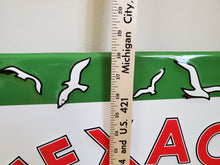 Load image into Gallery viewer, Large TEXACO Marine Lubricants Sign, Vintage Boats, 3 foot wide AWESOME GRAPHICS