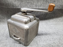 Load image into Gallery viewer, Vintage Moulux French Coffee Grinder Aluminum RARE