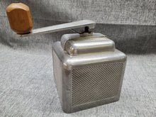 Load image into Gallery viewer, Vintage Moulux French Coffee Grinder Aluminum RARE