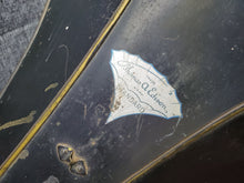 Load image into Gallery viewer, Edison 10 Panel Flower Phonograph Horn Black Columbia