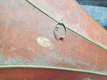 Load image into Gallery viewer, Edison TCoT 11 Panel GORGEOUS Flower Phonograph Horn Red 36 Inch Long