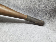 Load image into Gallery viewer, Edison TCoT 11 Panel GORGEOUS Flower Phonograph Horn Red 36 Inch Long