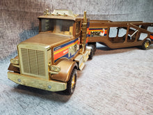 Load image into Gallery viewer, Nylint FREIGHTLINER CAR CARRIER MUSCLE MOVER Classic Edition Brown 1980s