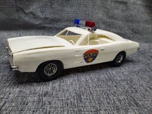 Load image into Gallery viewer, 1969 Dodge Charger Police Car Toy, Processed Plastics Illinois