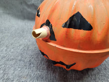 Load image into Gallery viewer, Antique Metal Halloween Pumpkin Noisemaker US Metal Toy Manufacturing