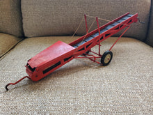 Load image into Gallery viewer, Lot of 7 Carter Tru Scale Red Tractor Combine Disc Elevator Loader ALL WORKING