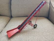 Load image into Gallery viewer, Lot of 7 Carter Tru Scale Red Tractor Combine Disc Elevator Loader ALL WORKING