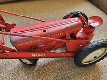 Load image into Gallery viewer, Lot of 7 Carter Tru Scale Red Tractor Combine Disc Elevator Loader ALL WORKING