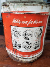Load image into Gallery viewer, Vintage Cream City Milwaukee 5 Gallon Metal Bucket Can Jones & Laughlin Steel