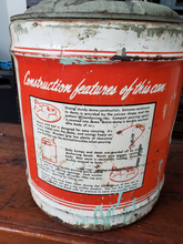 Load image into Gallery viewer, Vintage Cream City Milwaukee 5 Gallon Metal Bucket Can Jones & Laughlin Steel