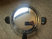 Load image into Gallery viewer, Vintage Chrome SEARS HEATMASTER Waffle Maker Iron No 1127 "Senica" Art Deco