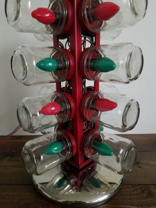 Christmas Tree from Old Sears Parts Jar Rack