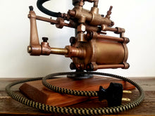Load image into Gallery viewer, 1921 March Rainmaker Irrigation Pump Lamp
