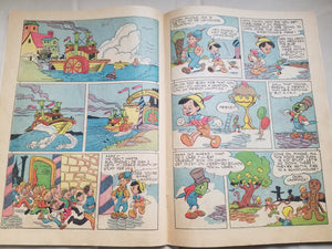 Disney's Pinocchio Comic Book Fifth Printing 1954