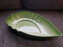 Load image into Gallery viewer, Vintage Los Angeles Potteries 102 Avocado Dish Platter Tray Ceramic GREAT COLORS
