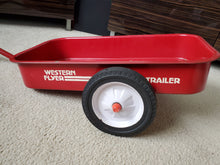 Load image into Gallery viewer, Western Flyer Pedal Car Wagon Trailer like Radio Flyer All Metal
