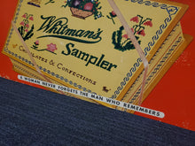Load image into Gallery viewer, Vintage Whitman&#39;s Chocolate Valentines Easel Back Display Sign Cardboard HUGE
