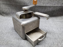 Load image into Gallery viewer, Vintage Moulux French Coffee Grinder Aluminum RARE
