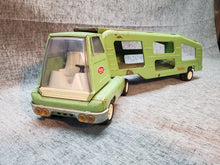 Load image into Gallery viewer, Vintage Tonka CAR CARRIER HAULER 1096 Green 1968 era
