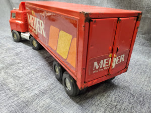 Ertl International Transtar MEIJER Stores Semi Truck Tractor Trailer