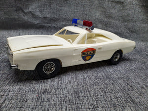 1969 Dodge Charger Police Car Toy, Processed Plastics Illinois