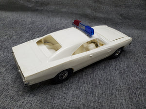 1969 Dodge Charger Police Car Toy, Processed Plastics Illinois