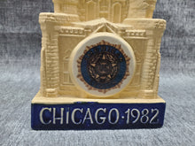 Load image into Gallery viewer, Haeger Pottery Designed CHICAGO WATER TOWER Ezra Brooks, for Medley Distilling
