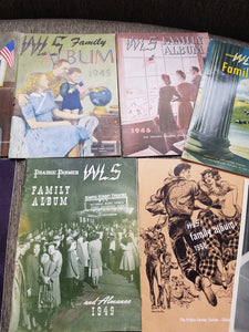 Lot 9 issues Chicago WLS Radio Prairie Farmer Family Album 1943-1950, 1952 WWII